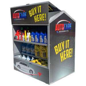 Auto Care Steel Master Dock Locker Outdoor Display