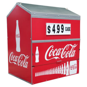 Coca-Cola Steel Dock Locker® Outdoor Beverage Display