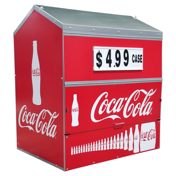 Coca-Cola Steel Dock Locker® Outdoor Beverage Display