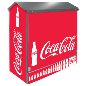 Coca-Cola Dock Locker® 46 Dock Locker Outdoor Beverage Display