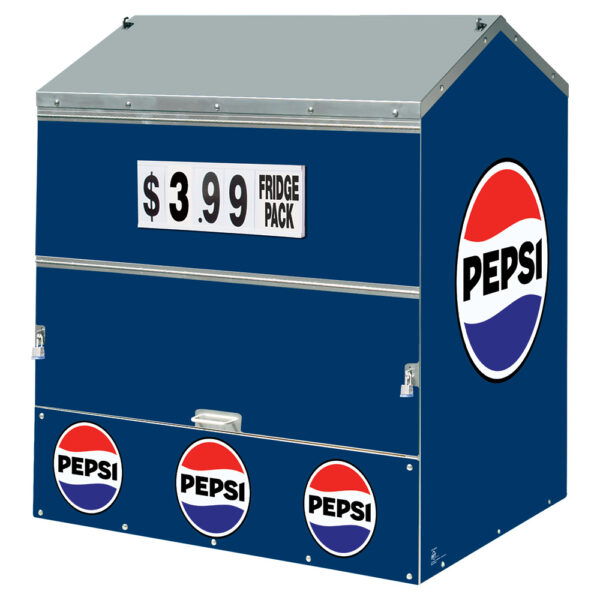 Pepsi Steel Master Dock Locker Outdoor Beverage Display