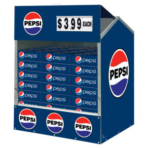 Pepsi Steel Master Dock Locker Outdoor Beverage Display