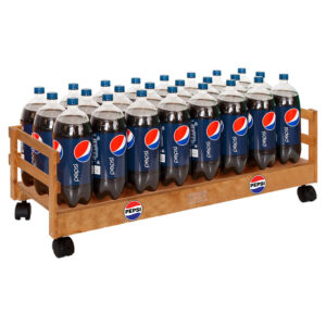 Pepsi Small Wood Display Rack