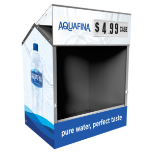 Aquafina Steel Master Dock Locker® Outdoor Beverage Display