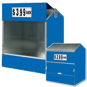 Blue Steel Master Dock Locker® Outdoor Display