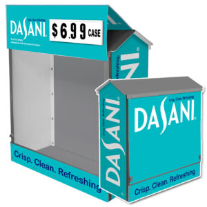 Dasani Dock Locker® 46 Outdoor Beverage Display