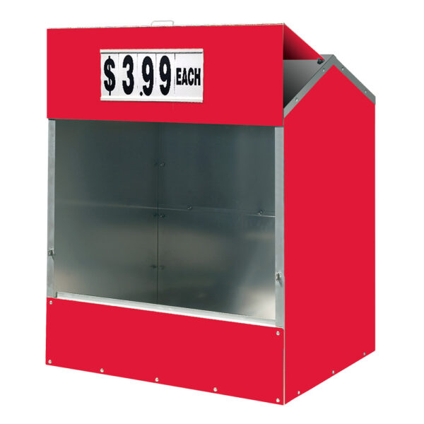 Red Steel Master Dock Locker® Outdoor Display - Image 2