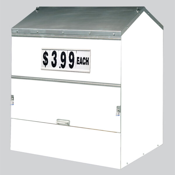 White Steel Master Dock Locker® Outdoor Display - Image 3