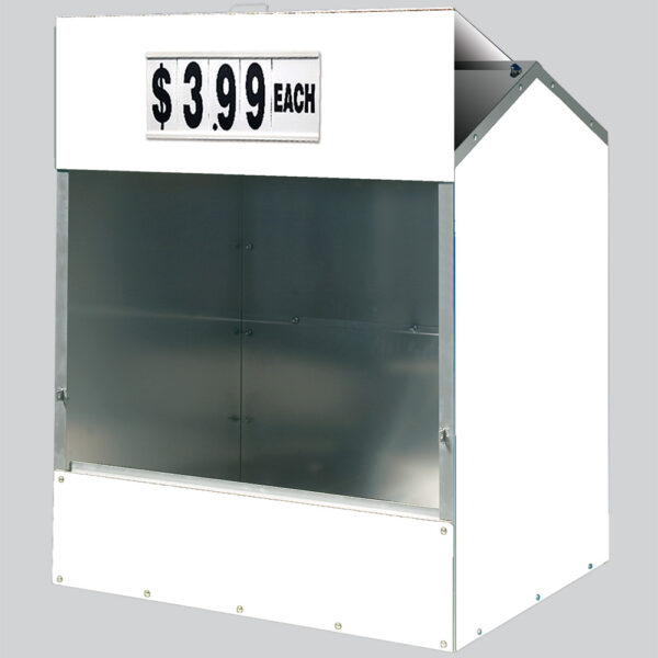 White Steel Master Dock Locker® Outdoor Display - Image 2