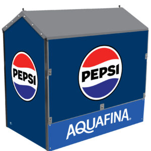 Pepsi / Aquafina Dock Locker 54 Outdoor Beverage Display