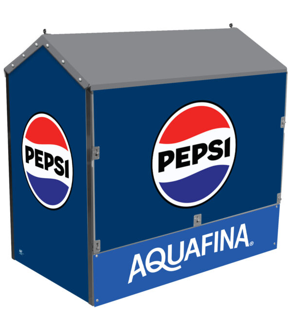 Pepsi / Aquafina Dock Locker 54 Outdoor Beverage Display