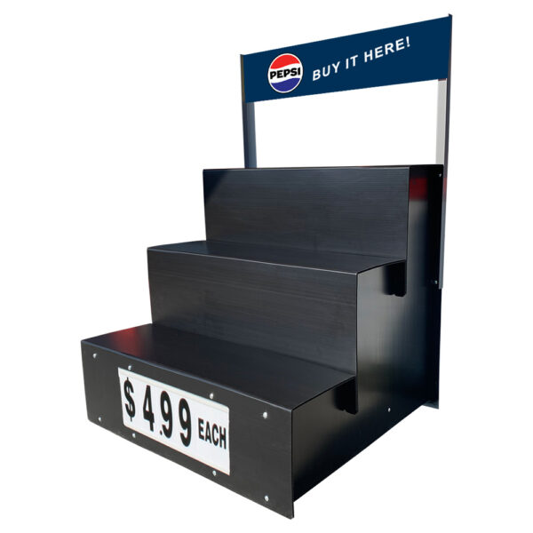 Pepsi Step Maxer III Outdoor Step Display