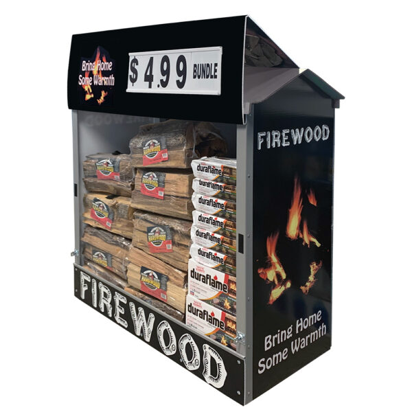 Firewood Dock Locker® 46 Outdoor Display