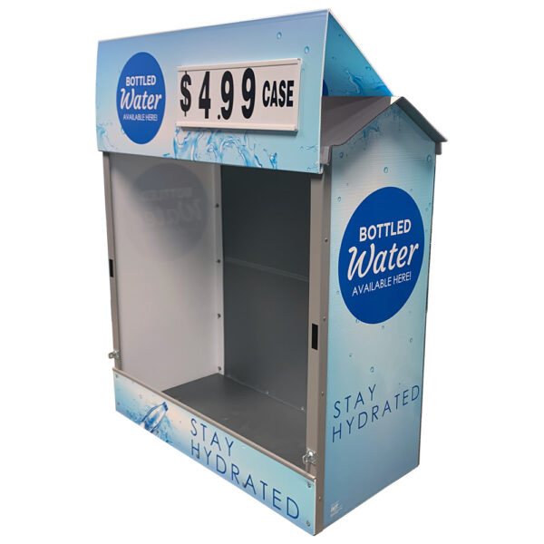 Bottled Water Dock Locker® 46 Outdoor Beverage Display - Image 2