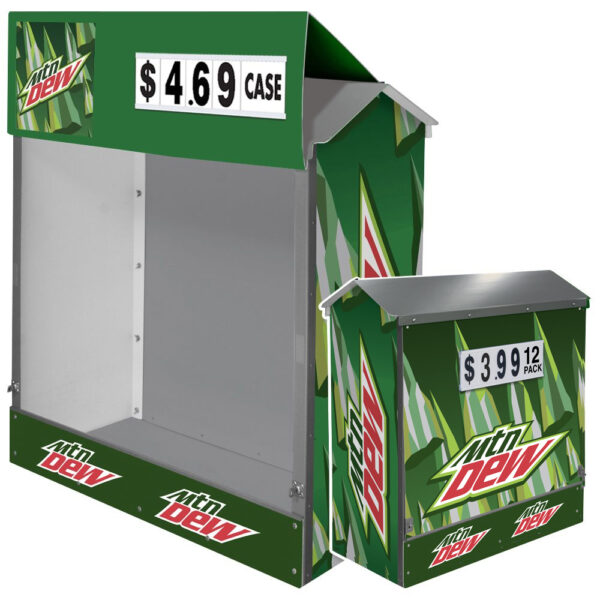 Mountain Dew Dock Locker® 46 Outdoor Beverage Display