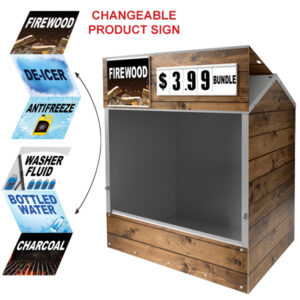 Wood Planks Steel Master Dock Locker Product Display