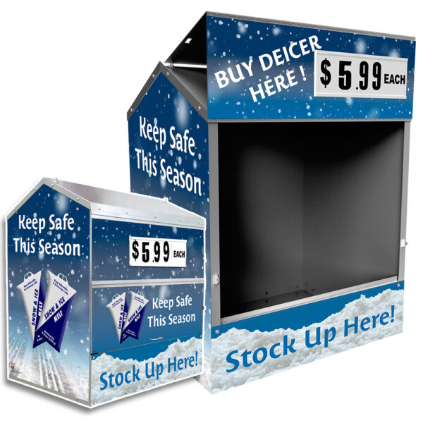 Winter Deicer Steel Master Dock Locker® Outdoor Display